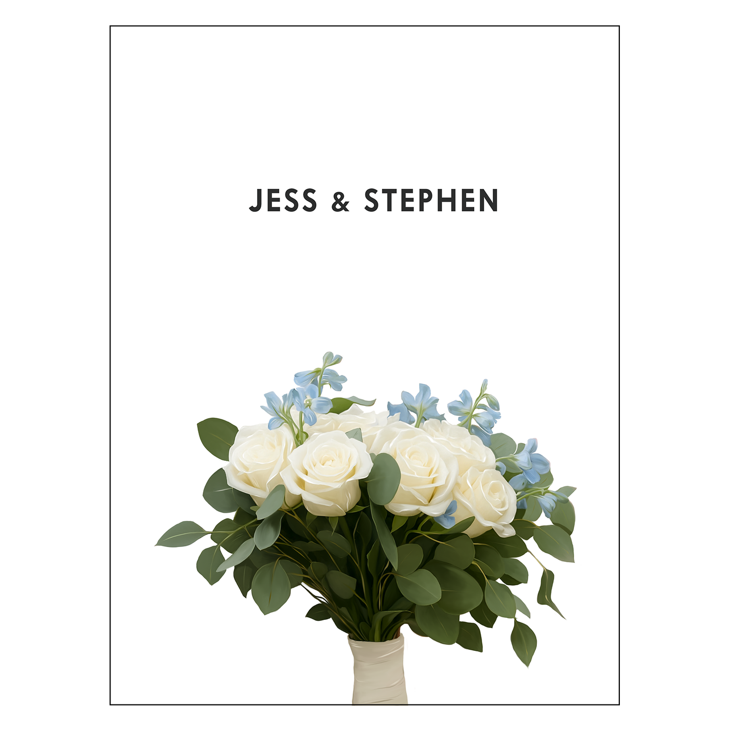 Custom Bouquet Portraits (Un-Framed)